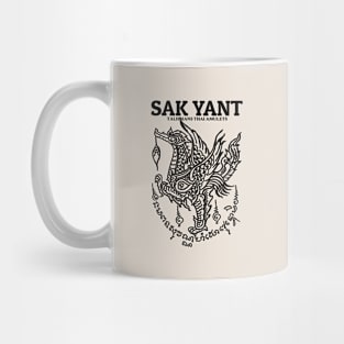 Sak Yant Classic Muay Thai Tattoo Swan Mug